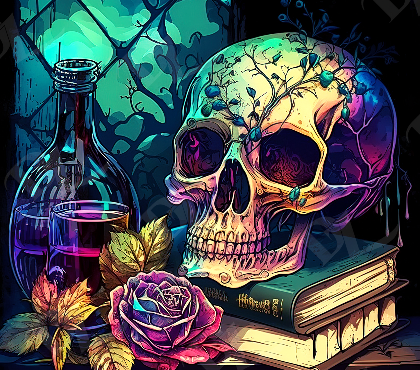 Magic Skull Tumbler 20oz