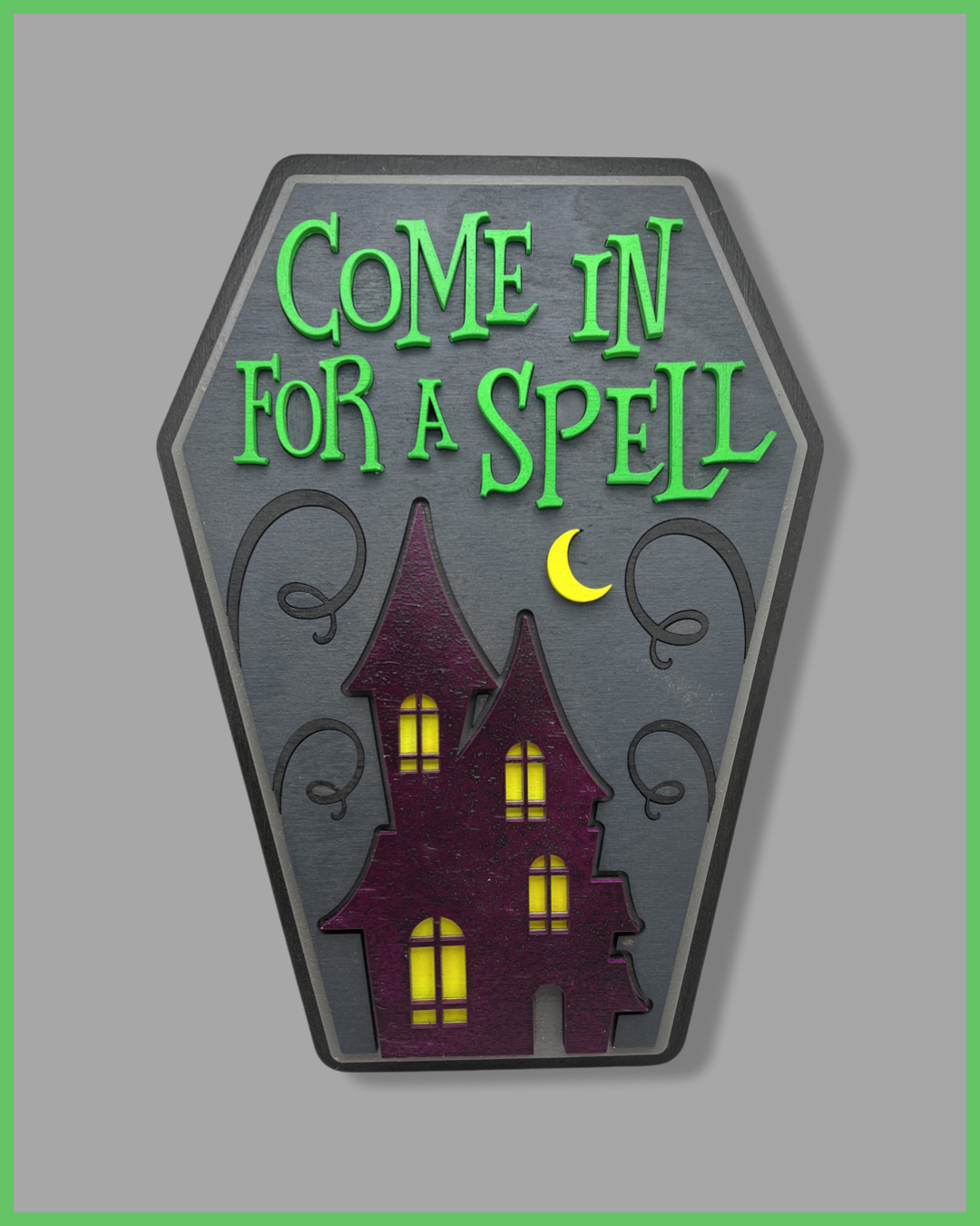 Come In For a Spell Halloween Wall/Door Hanger