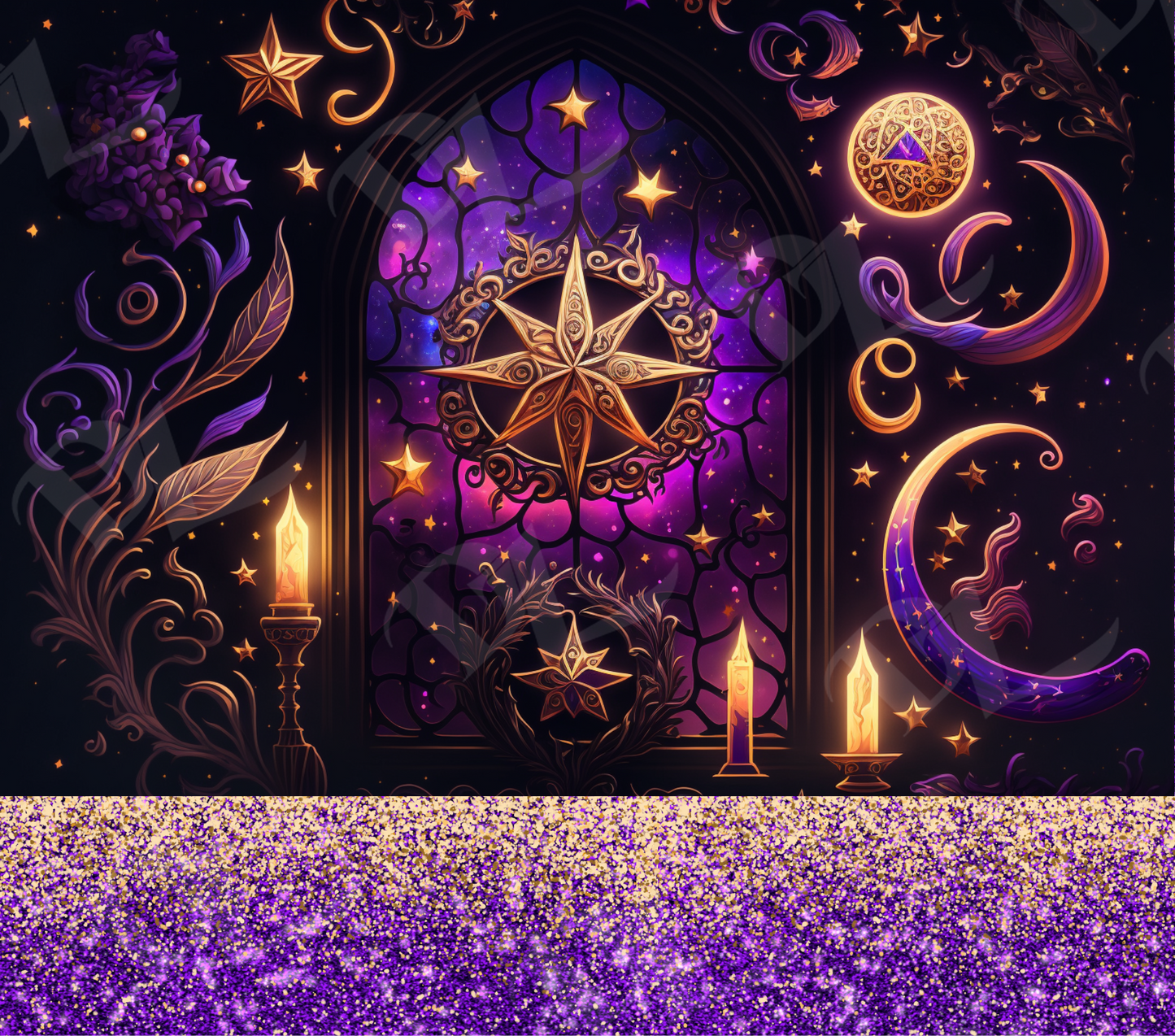 Glass Celestial Tumbler 20oz