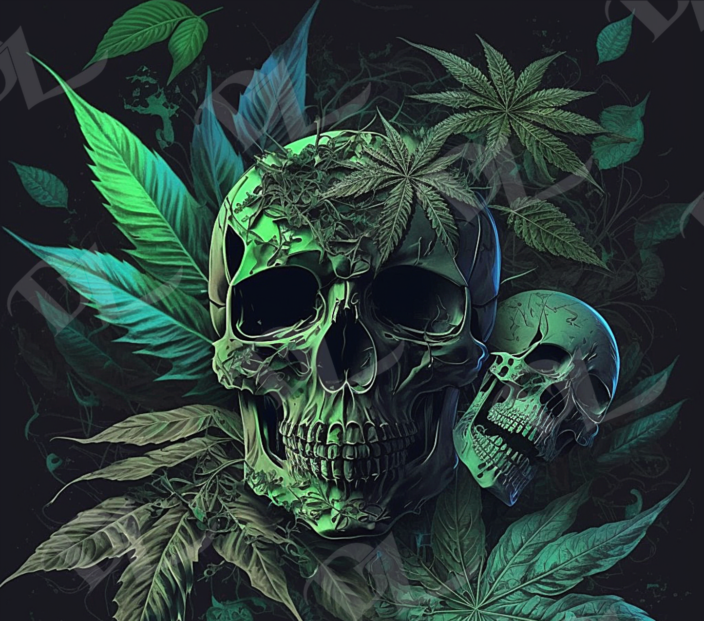 Skull Jungle Tumbler 20oz