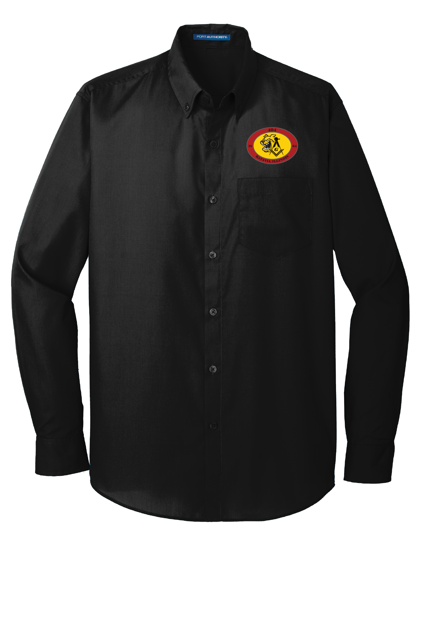 masonic dress shirts Custom Masonic Men's Poplin Button-Down Dress Shirt